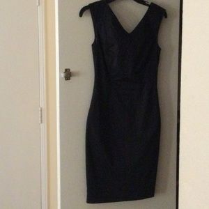 Club Monaco black dress. In size 0. Just above the knees